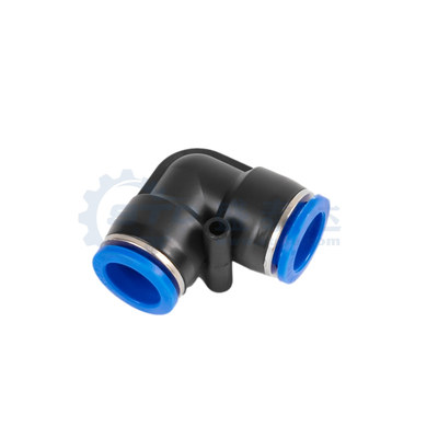 气动接头 公制接管 L型二通